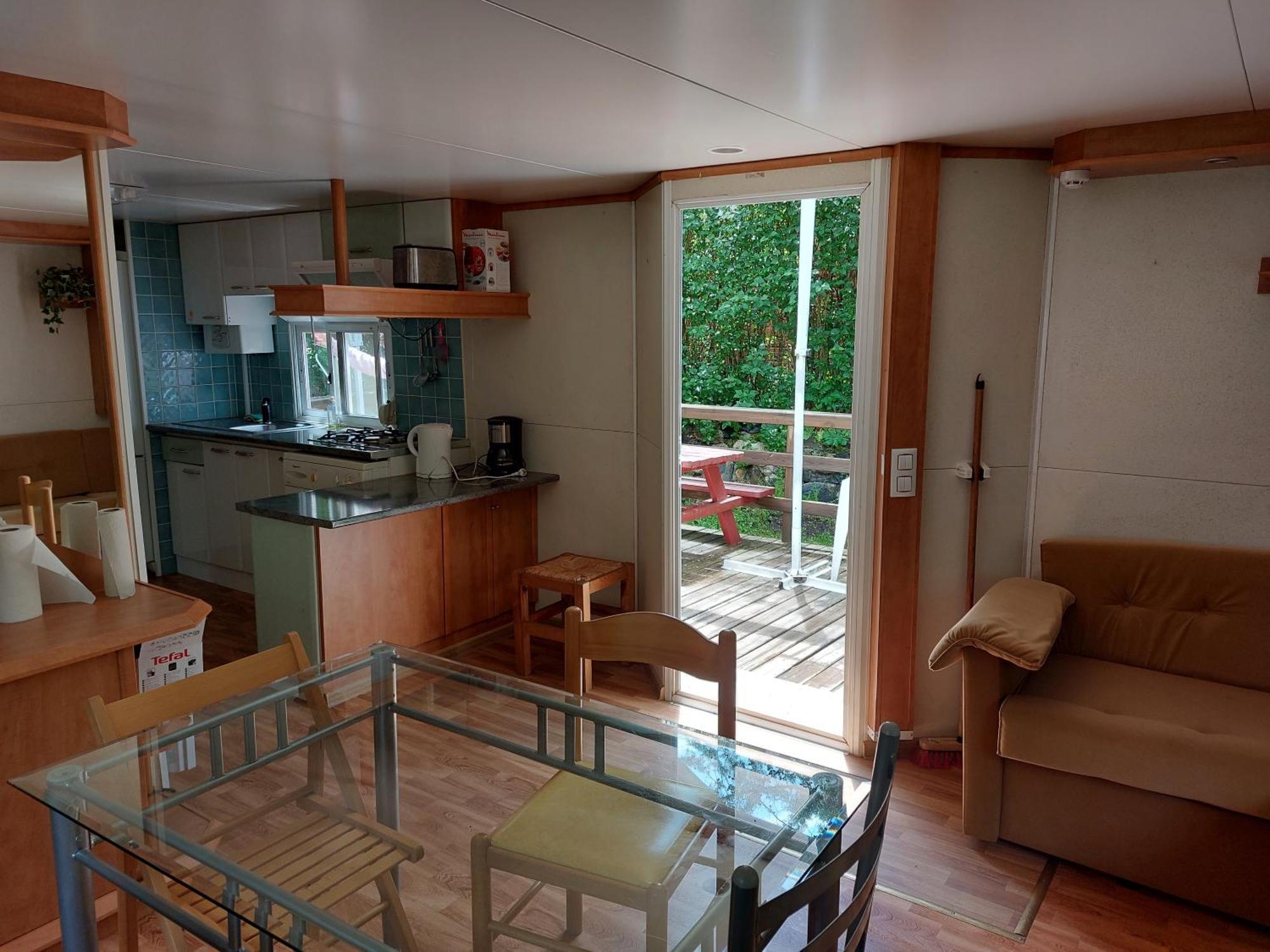 Camping L'Enclave Mobil-Home Estavar Exterior foto