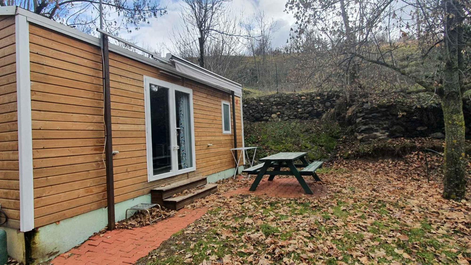 Camping L'Enclave Mobil-Home Estavar Exterior foto