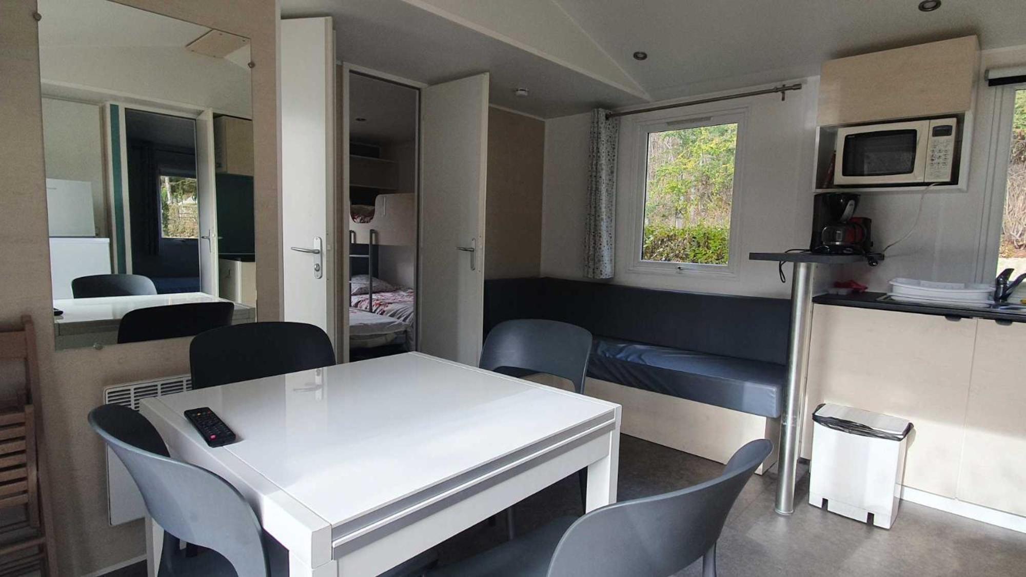 Camping L'Enclave Mobil-Home Estavar Exterior foto