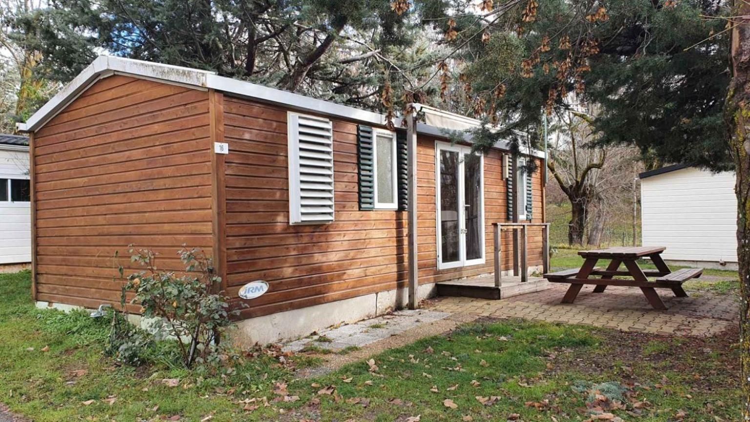 Camping L'Enclave Mobil-Home Estavar Exterior foto