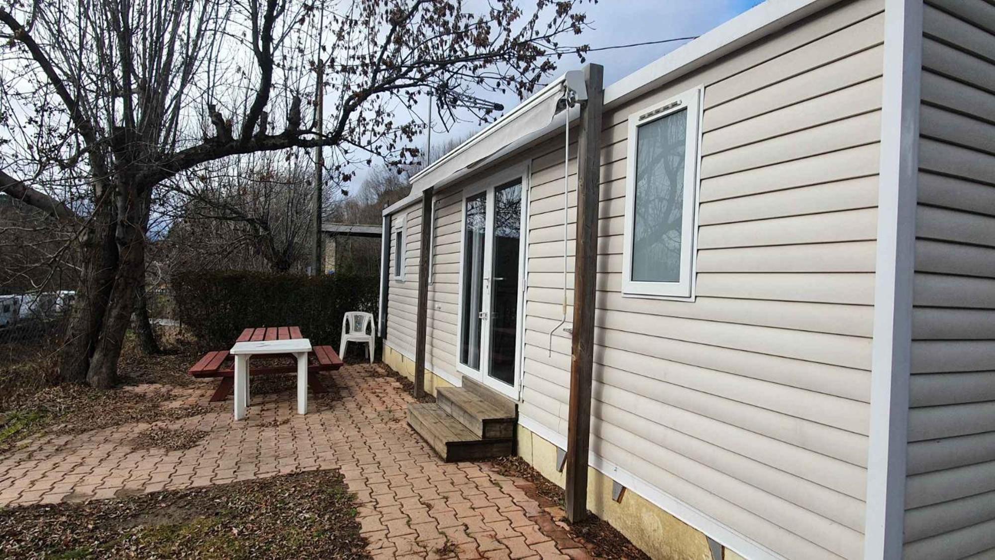 Camping L'Enclave Mobil-Home Estavar Exterior foto