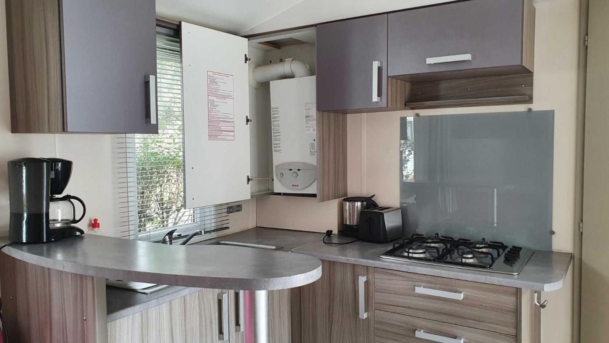 Camping L'Enclave Mobil-Home Estavar Exterior foto